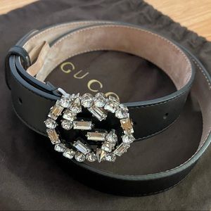 Gucci Belt Crystal-Encrusted